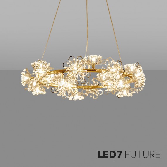 Loft Industry Modern - Flowers in Metall